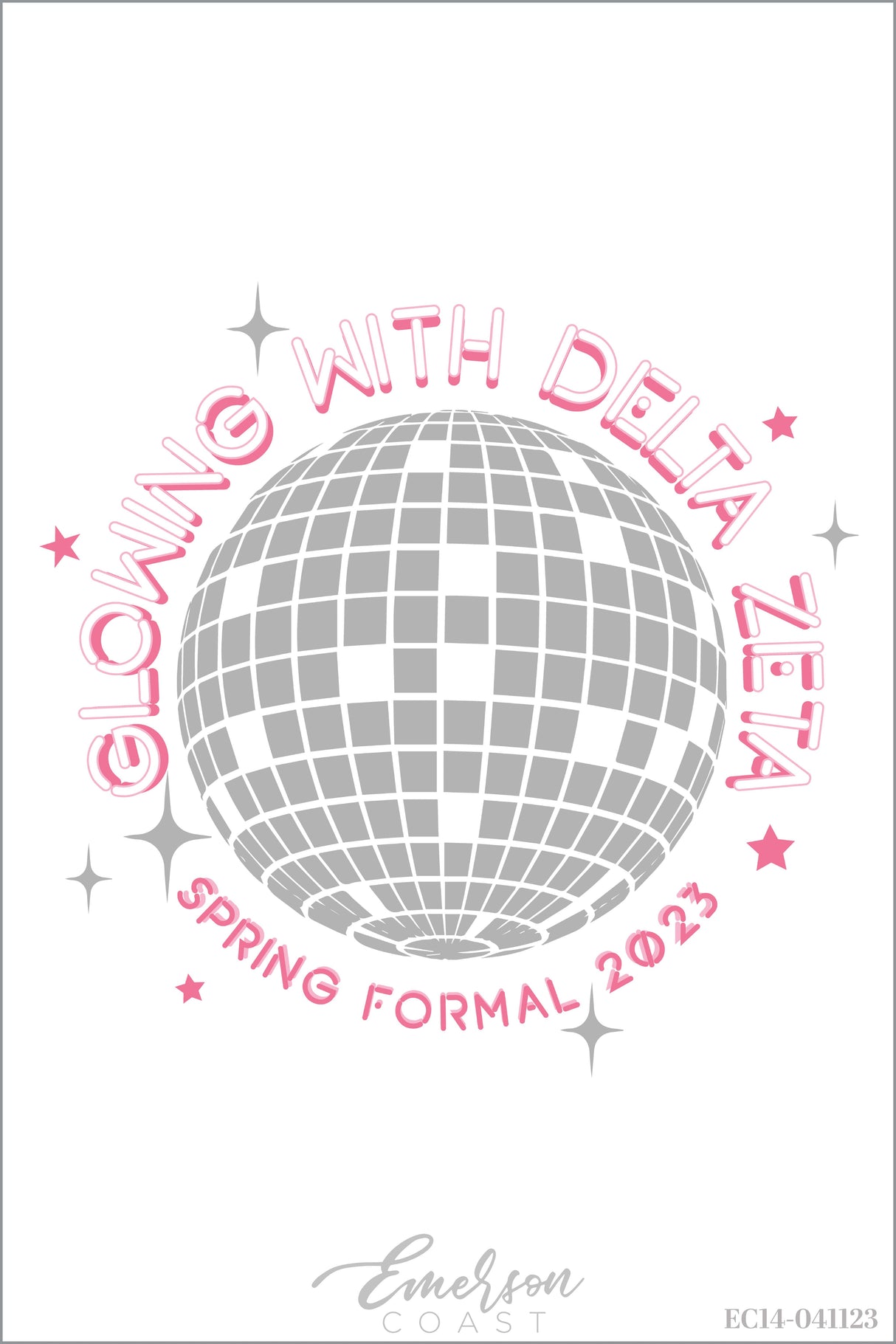 Delta Zeta Morehead State University Formal T-shirt