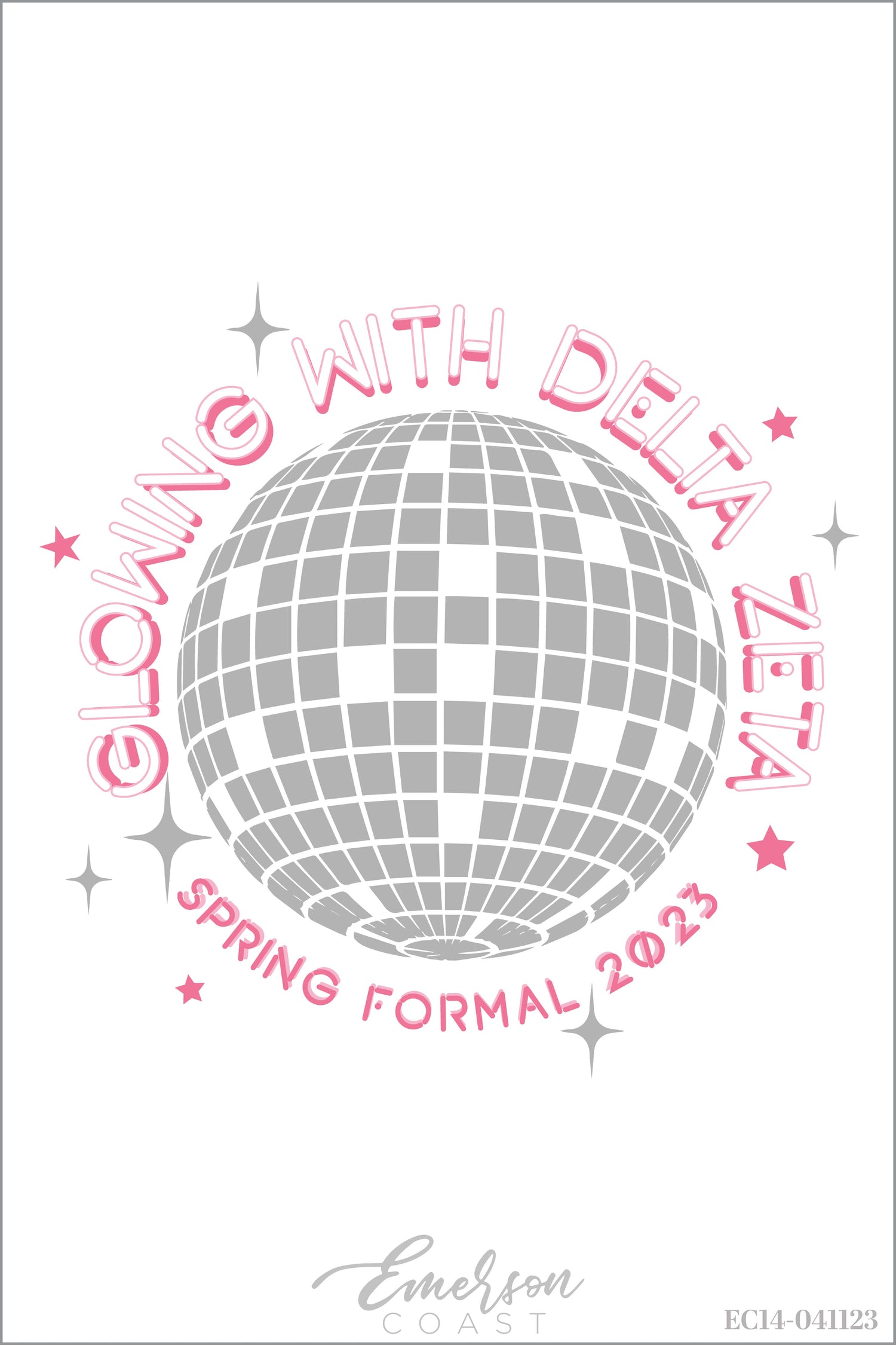 Delta Zeta Morehead State University Formal T-shirt
