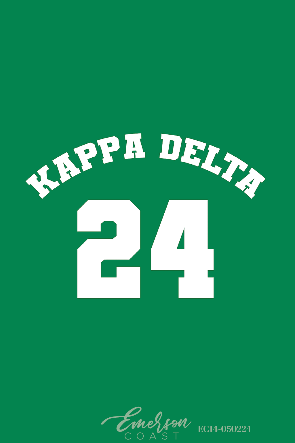 Kappa Delta Green Bid Day Jersey
