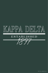 Kappa Delta Forest Recruitment Slouchy Tee