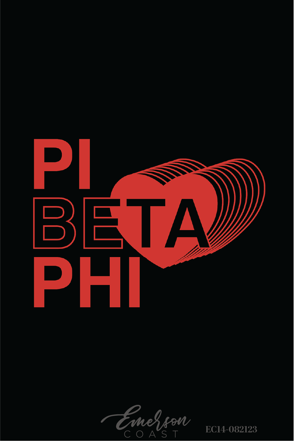 Pi Beta Phi Heart PR Tank