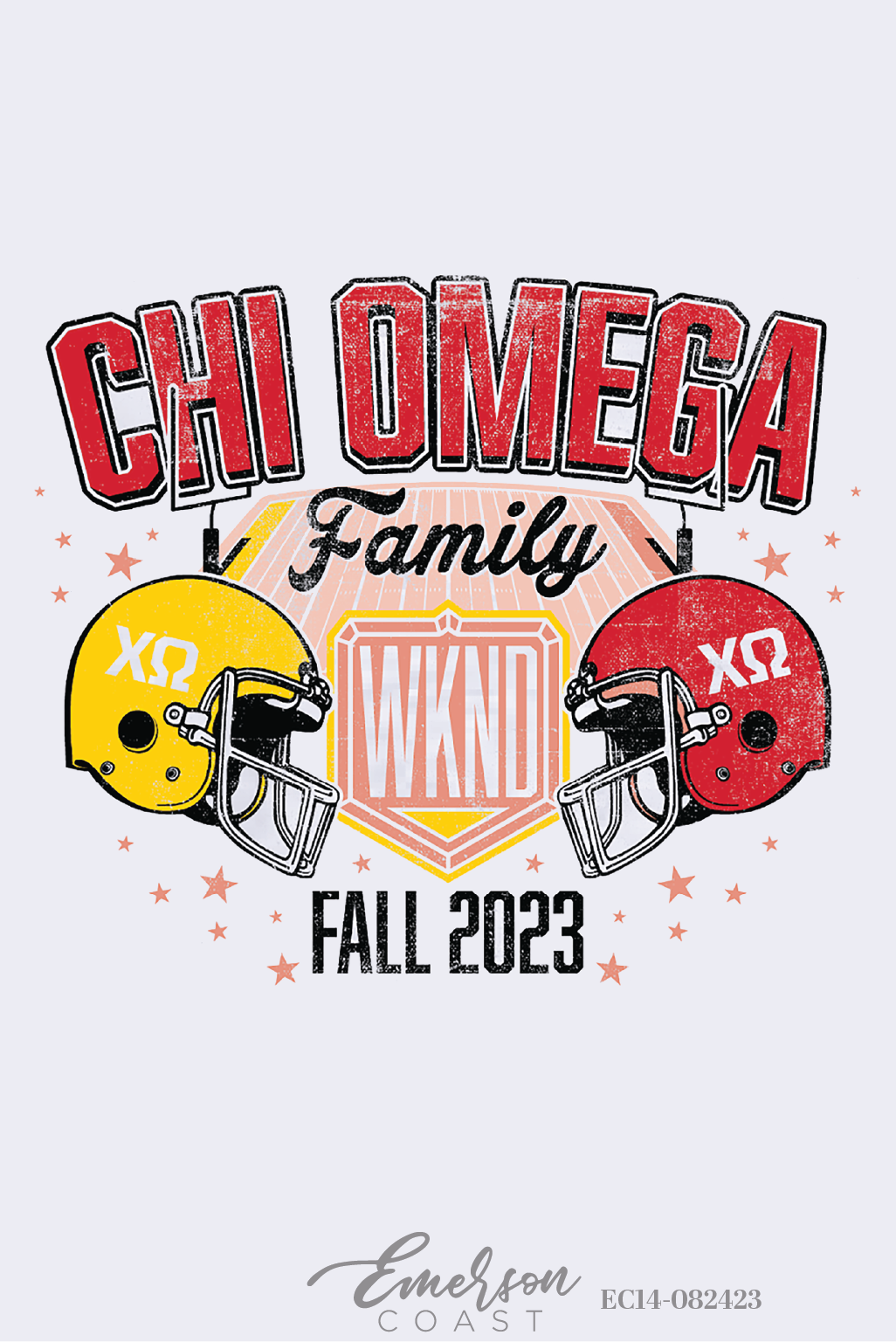 Chi Omega Emporia State University Family Weekend T-Shirt