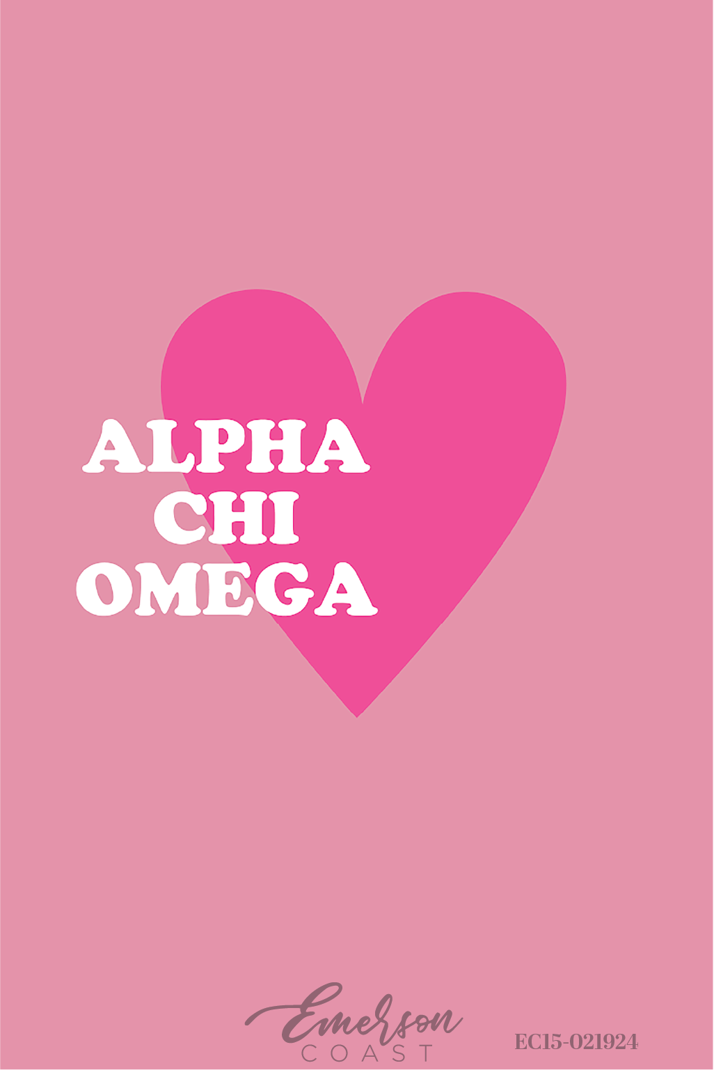 Alpha Chi Omega Kansas State University Recruitment Heart Tee