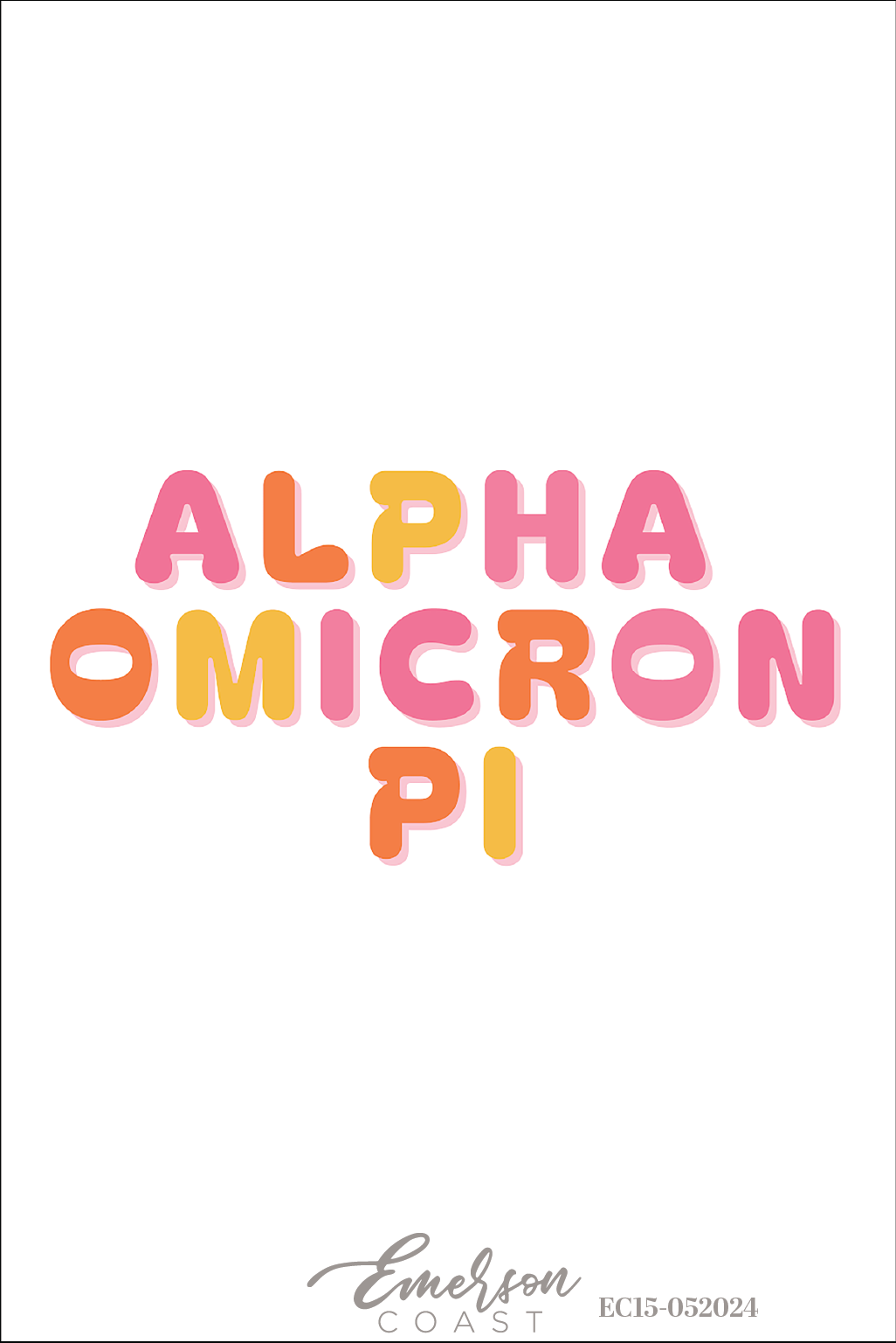 Alpha Omicron Pi University Of Louisville Recruitment T-Shirt