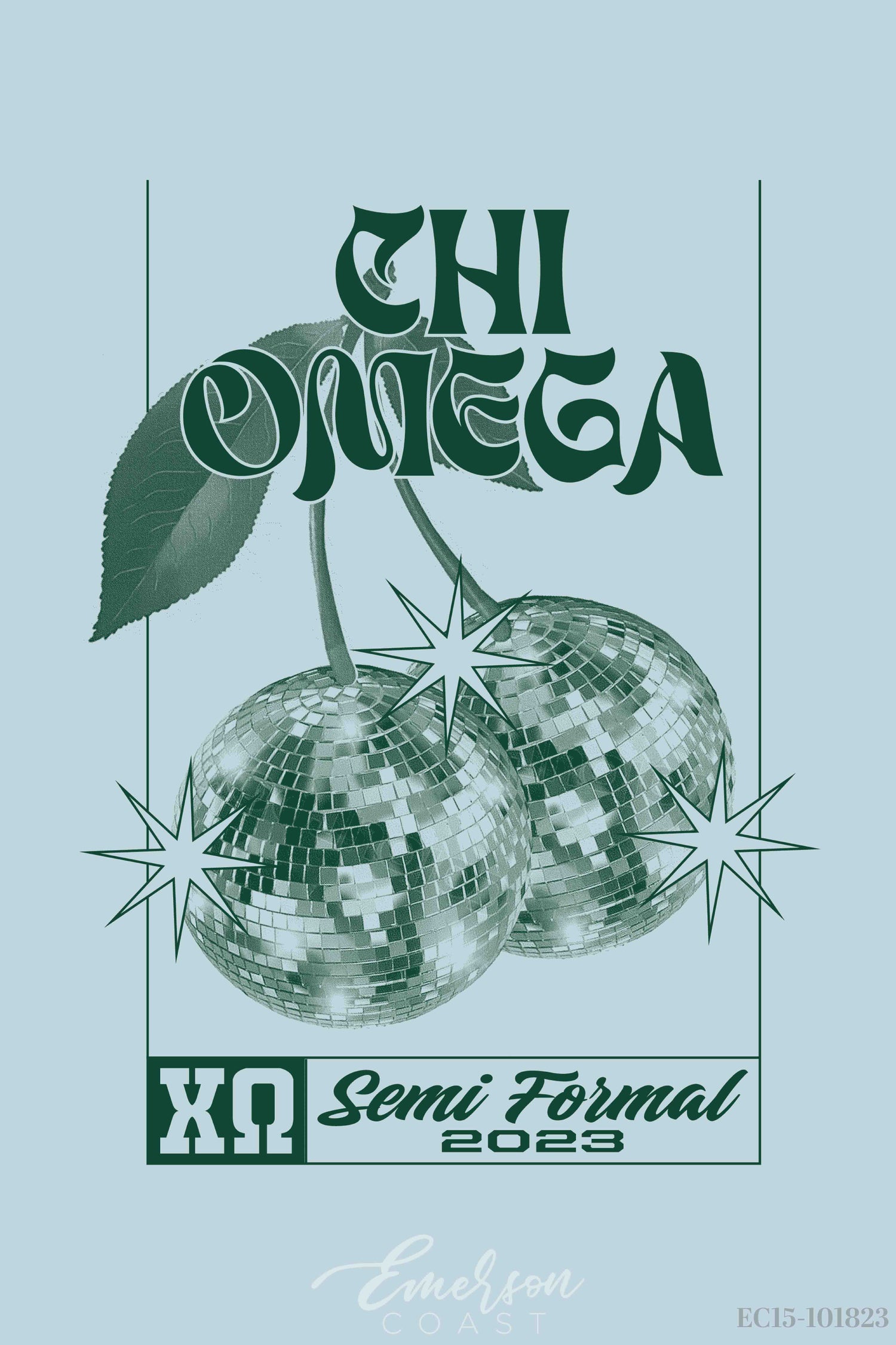 Chi Omega Kansas State University Semi Formal T-shirt