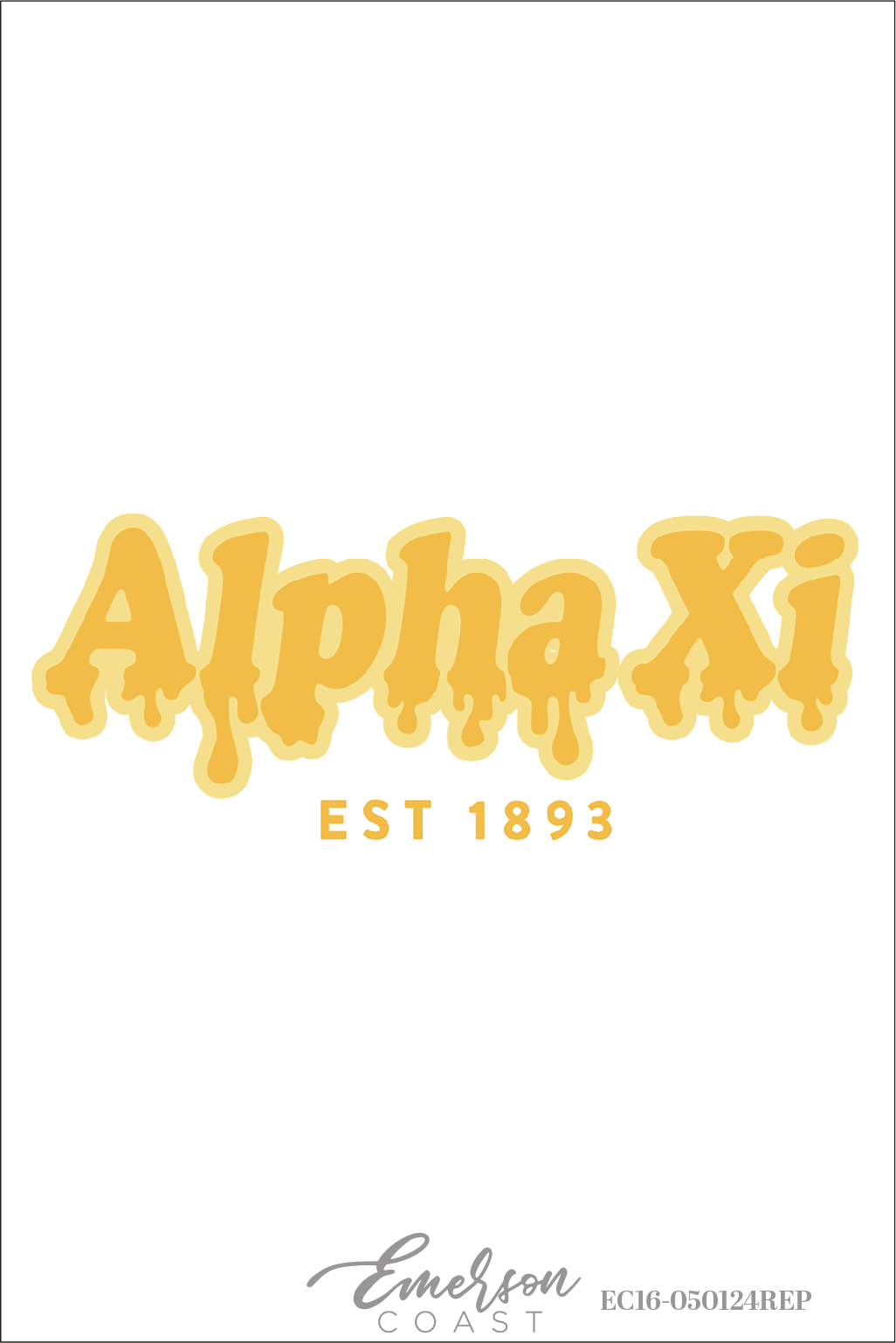 Alpha Xi Delta Honey Im Home Bid Day T-Shirt