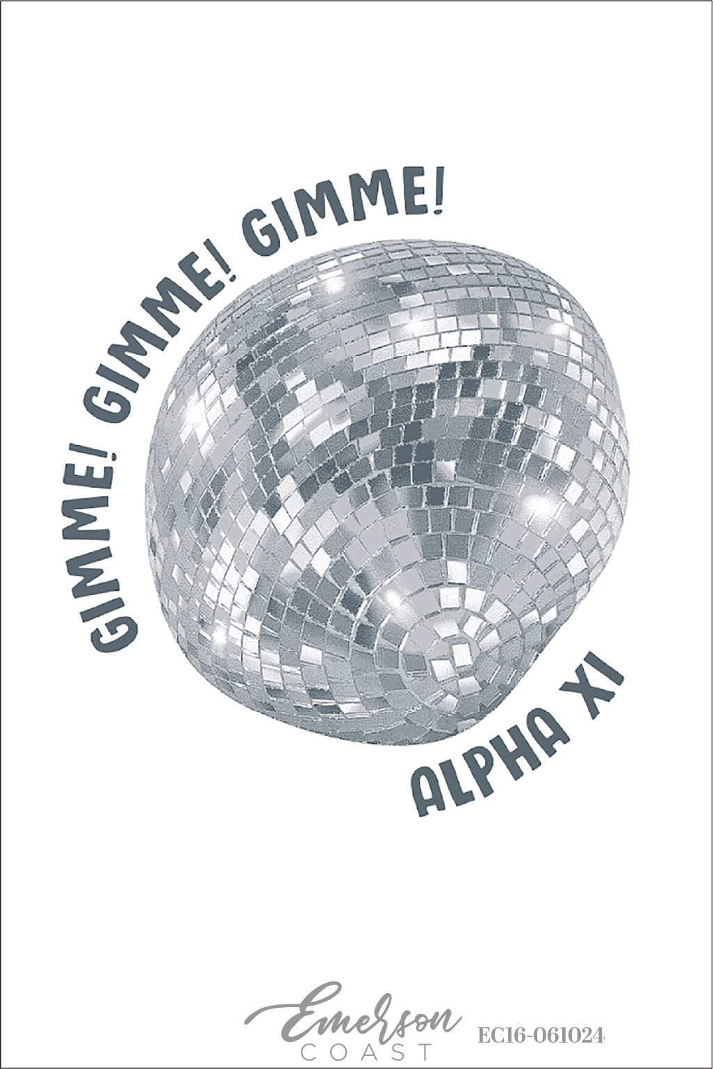 Alpha Xi Delta Gimme Gimme Gimme Bid Day Tank