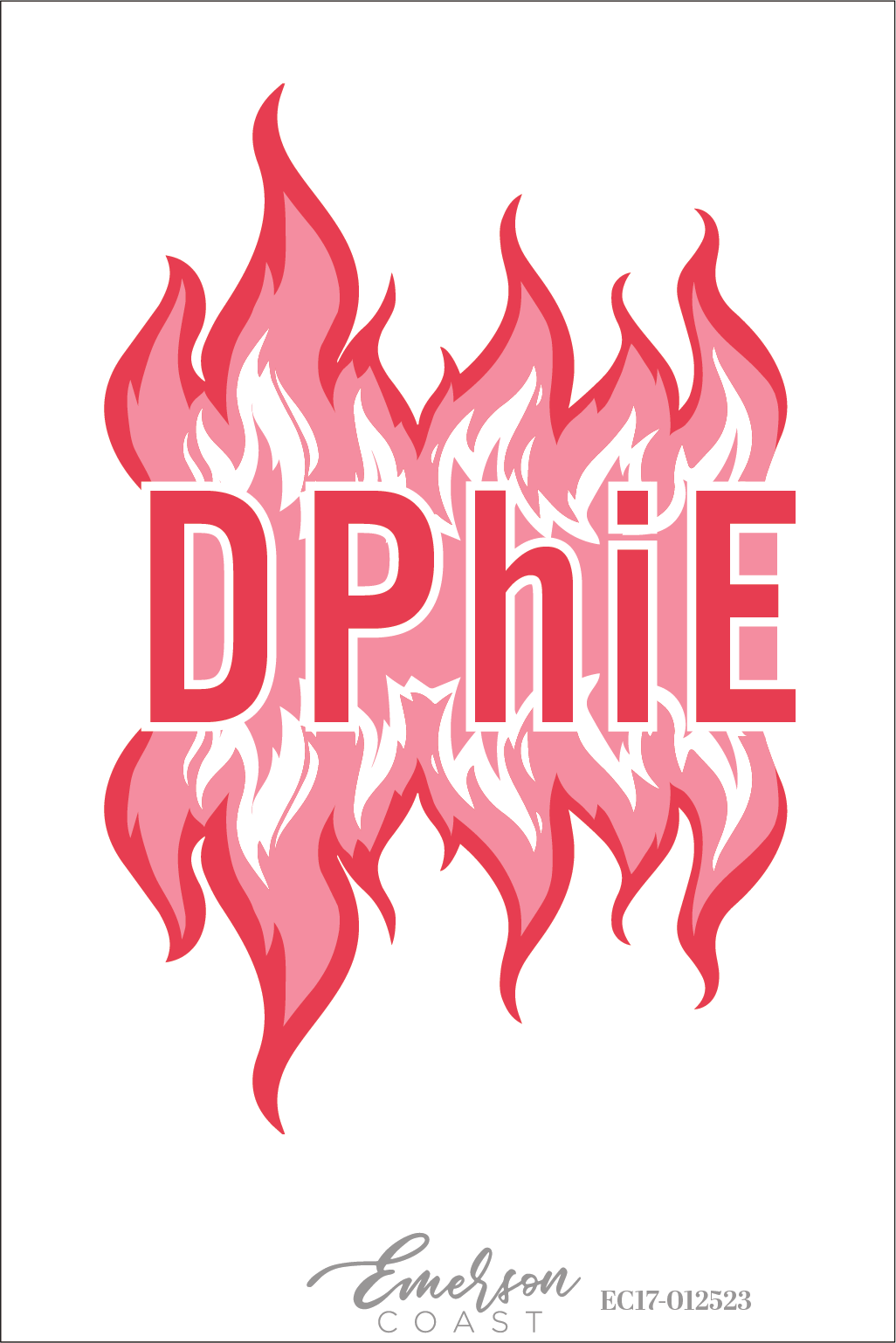 Delta Phi Epsilon Red Hot Bid Day T-Shirt