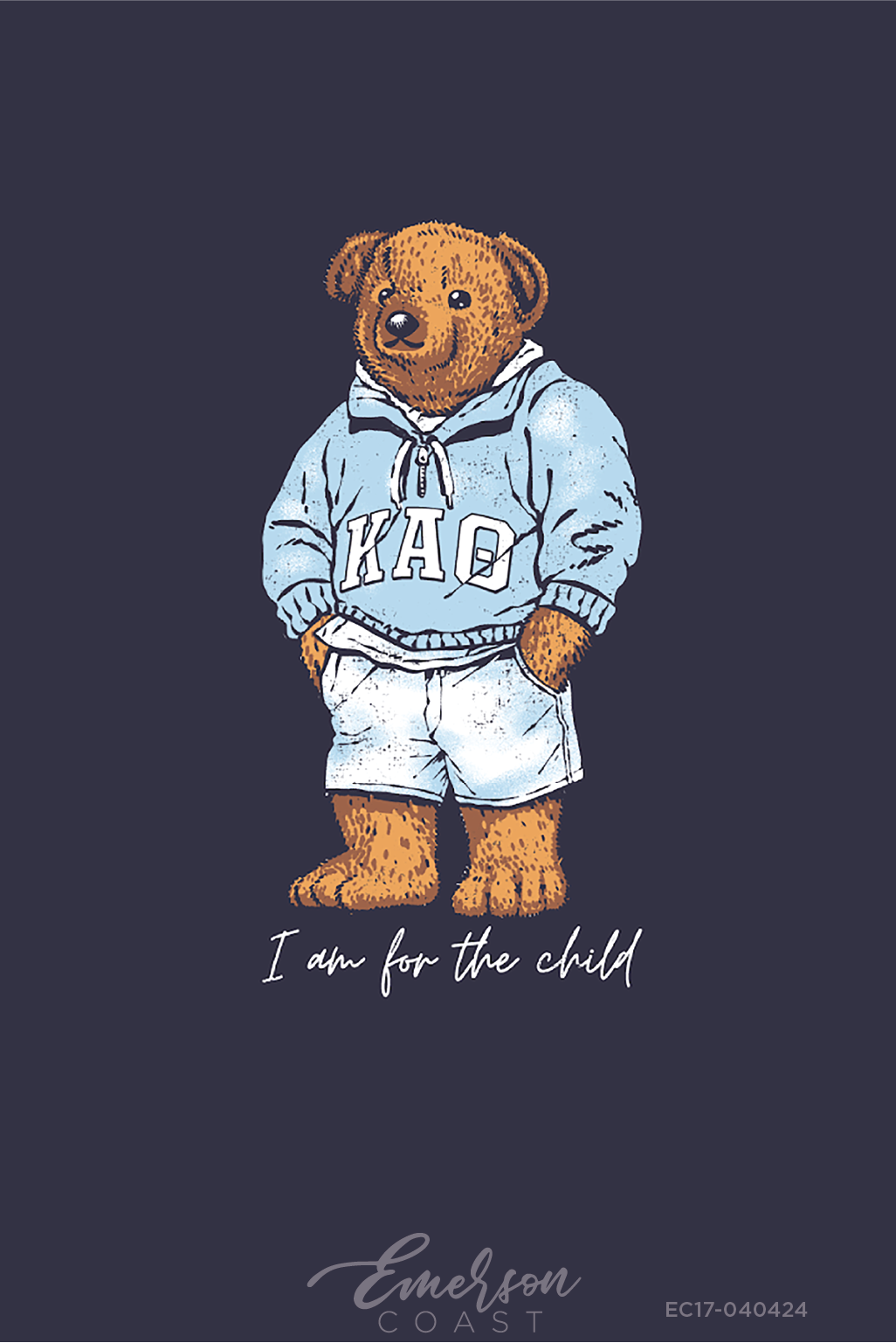 Kappa Alpha Theta For The Child Bear Tee