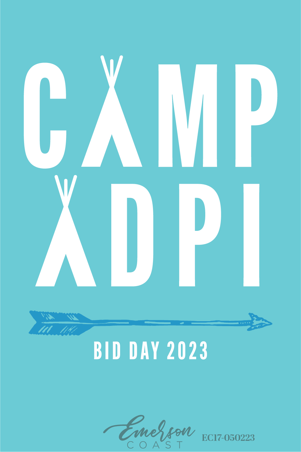 Alpha Delta Pi Camp Bid Day T-Shirt