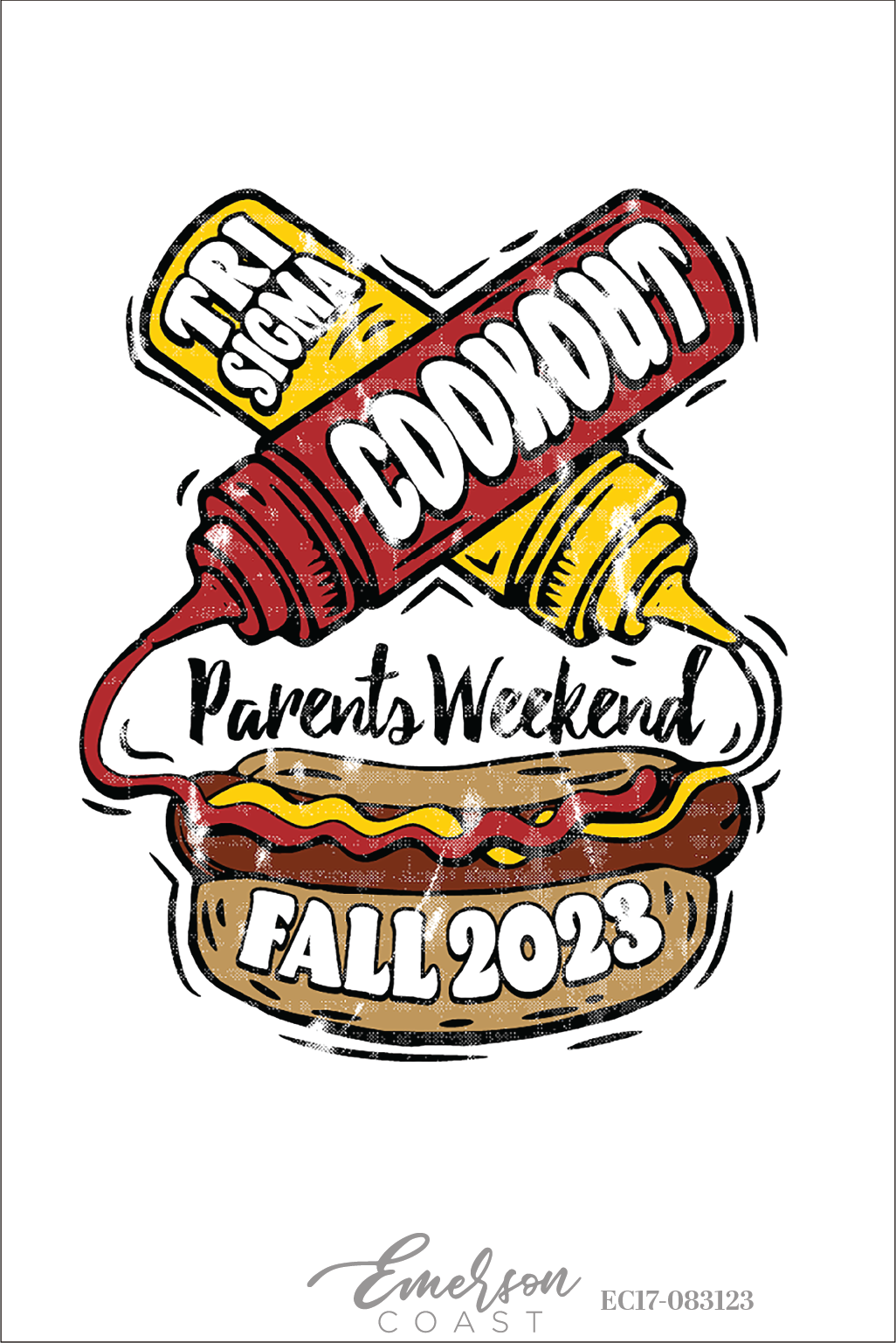 Sigma Sigma Sigma Longwood University Family Weekend Cookout T-Shirt