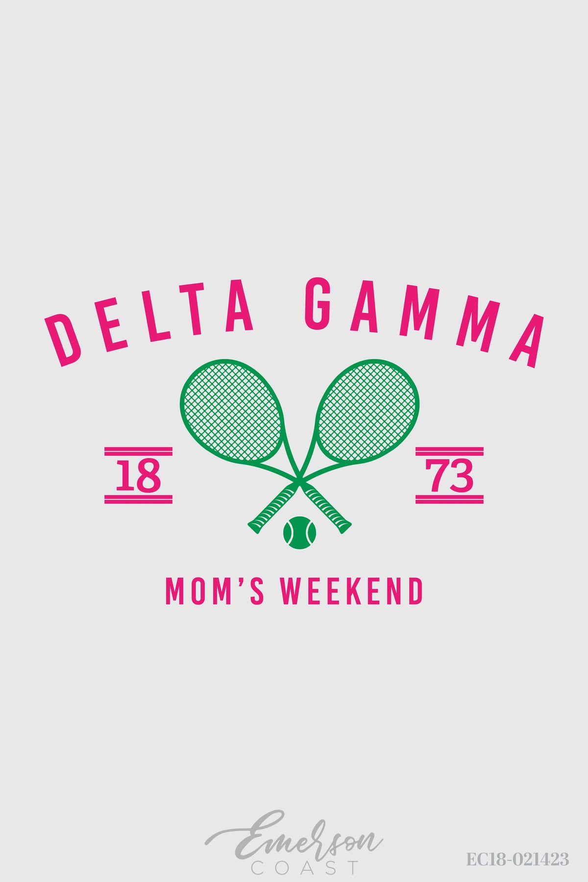 Delta Gamma Texas Christian University Mom's Day Crewneck T-Shirt