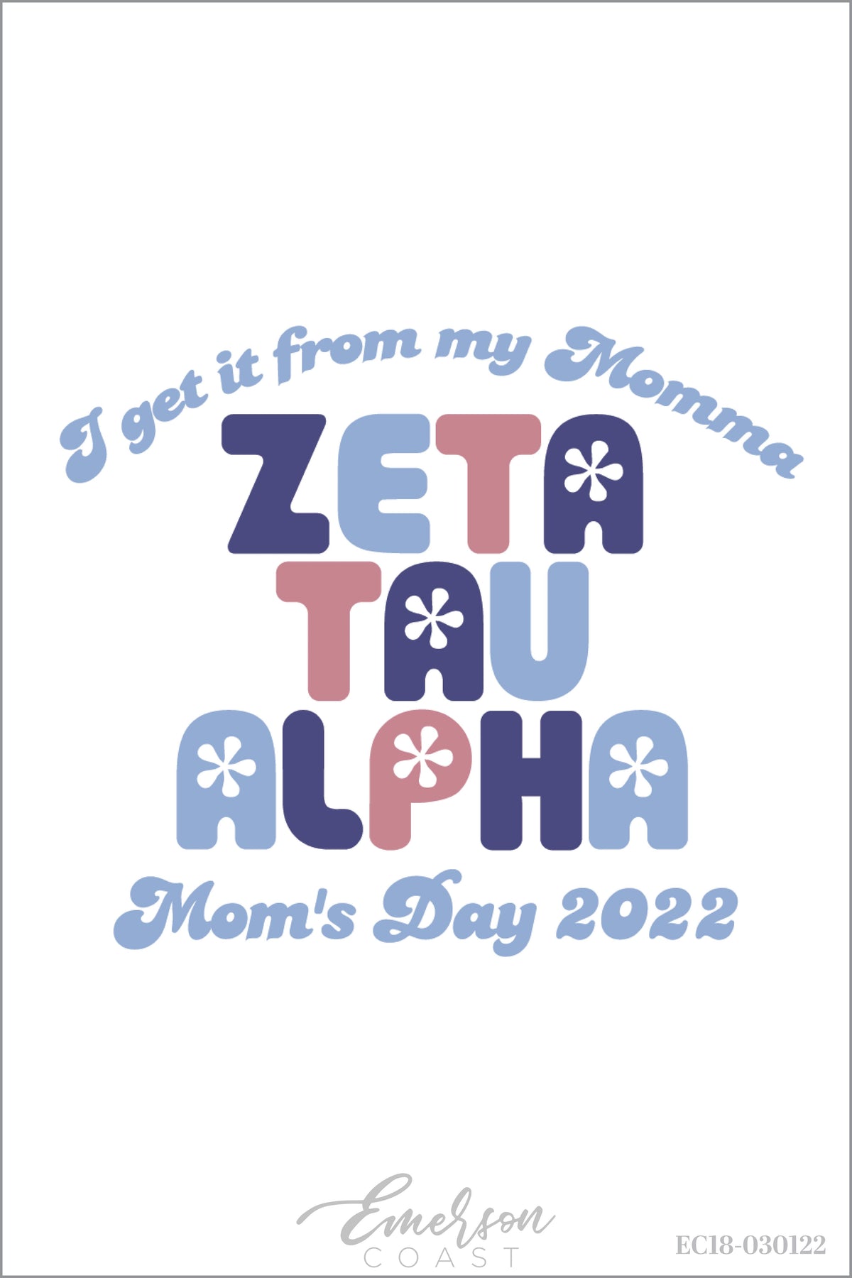 Zeta Tau Alpha Texas A&M University Mom's Day T-Shirt