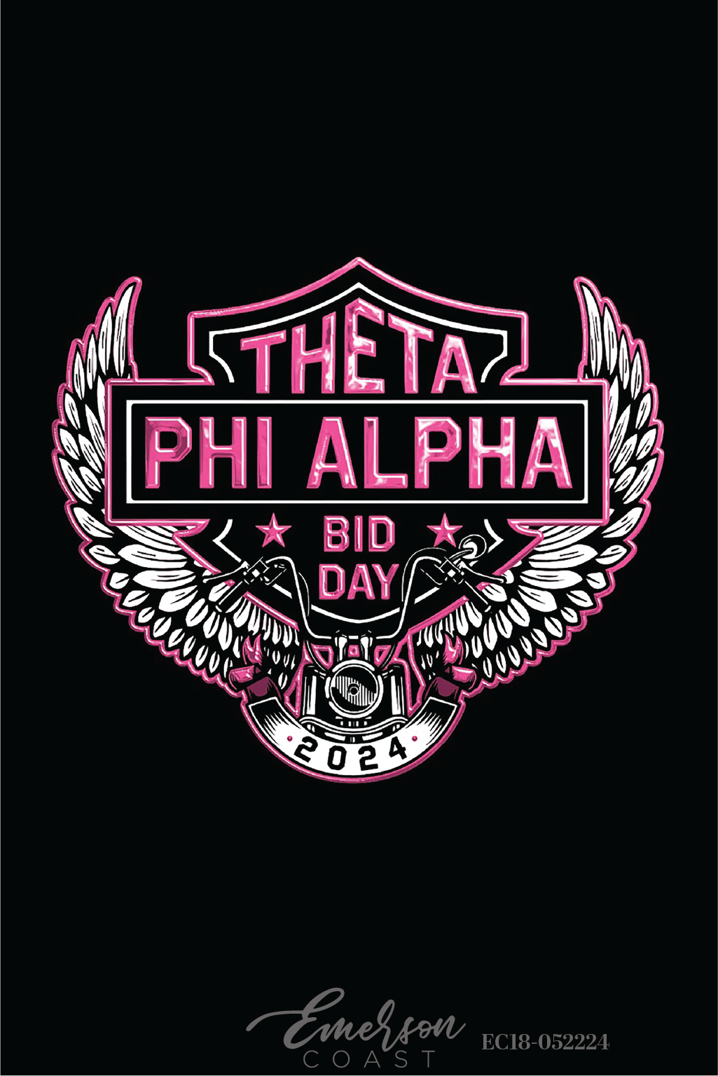 Theta Phi Alpha Ride With The Best Bid Day T-Shirt
