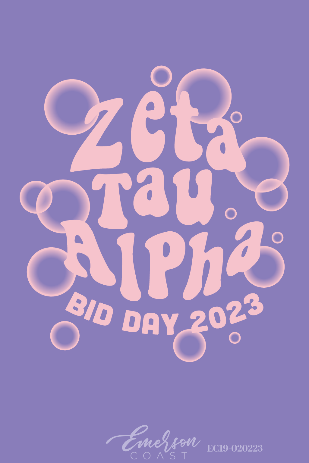 Zeta Tau Alpha So Fresh So Clean Bid Day T-Shirt