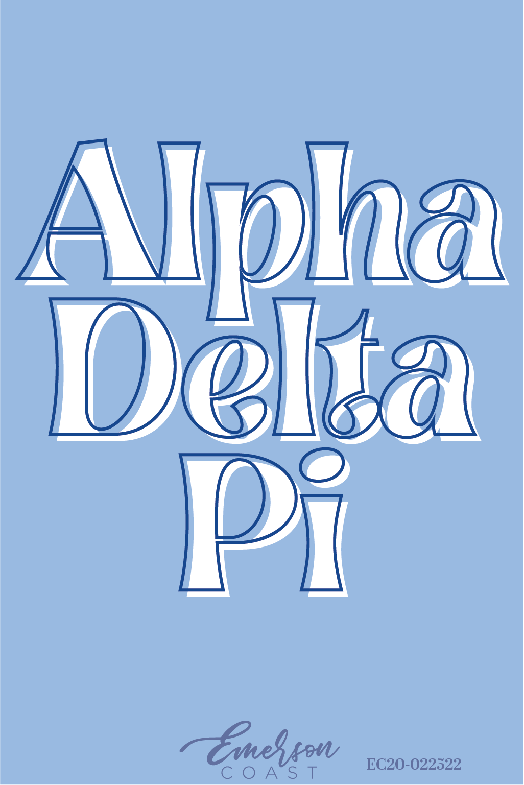 Alpha Delta Pi Georgia Tech 3D Recruitment Tee
