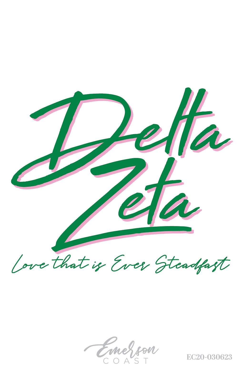 Delta Zeta University of Tennessee Knoxville Steadfast Love Recruitment Tee
