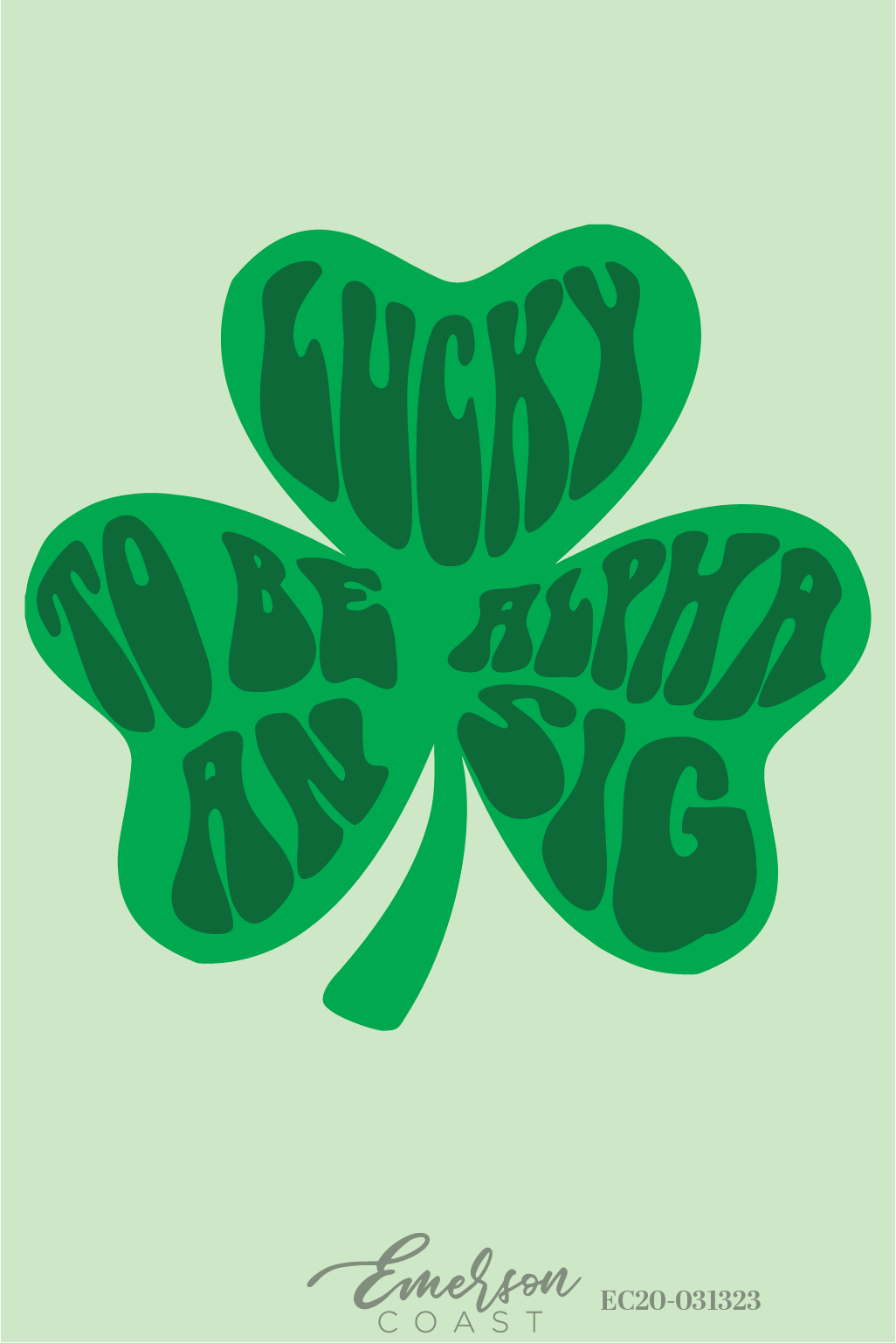 Alpha Sigma Alpha Lucky Me Bid Day T-Shirt