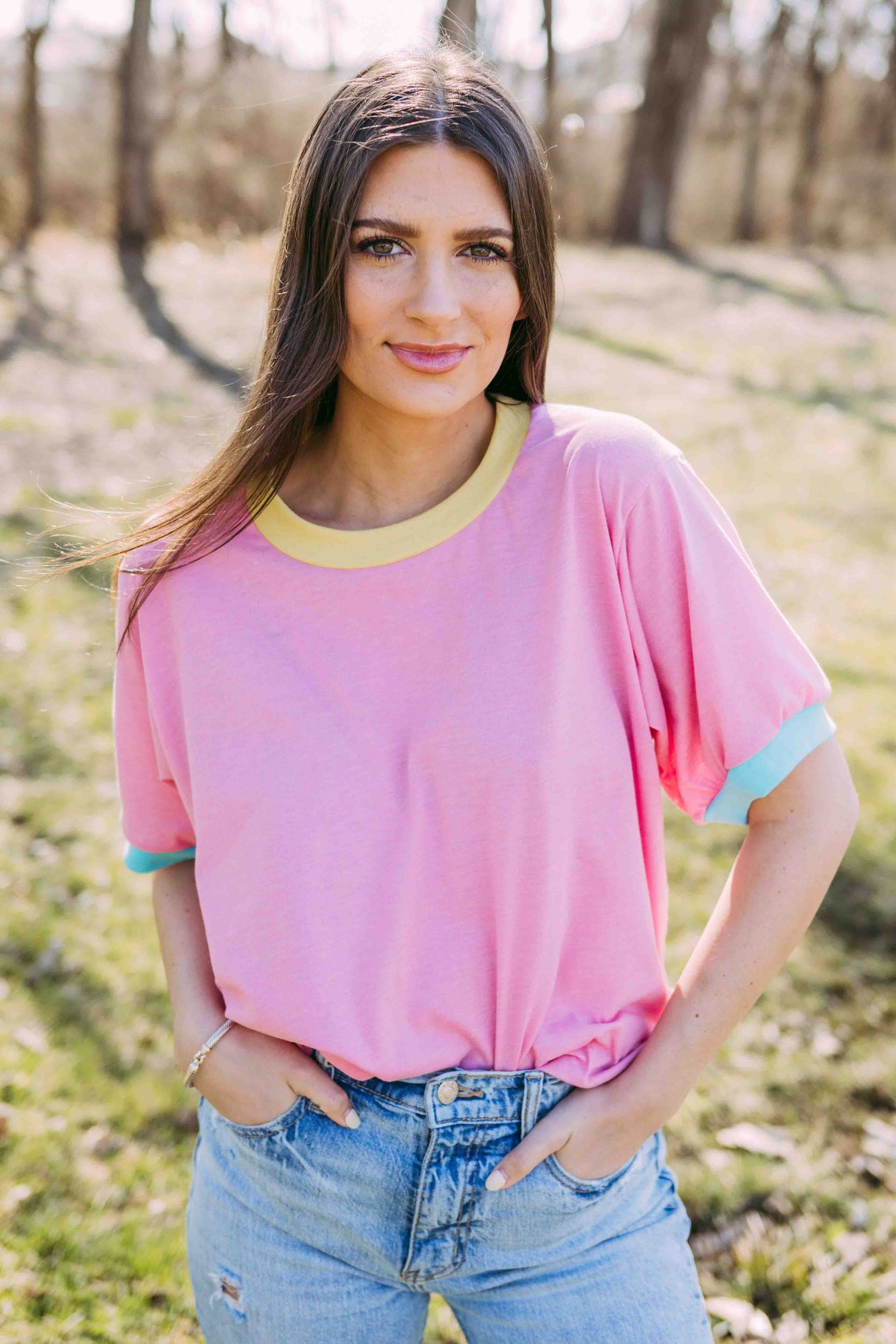 Pink/Lt Yellow/Turquoise