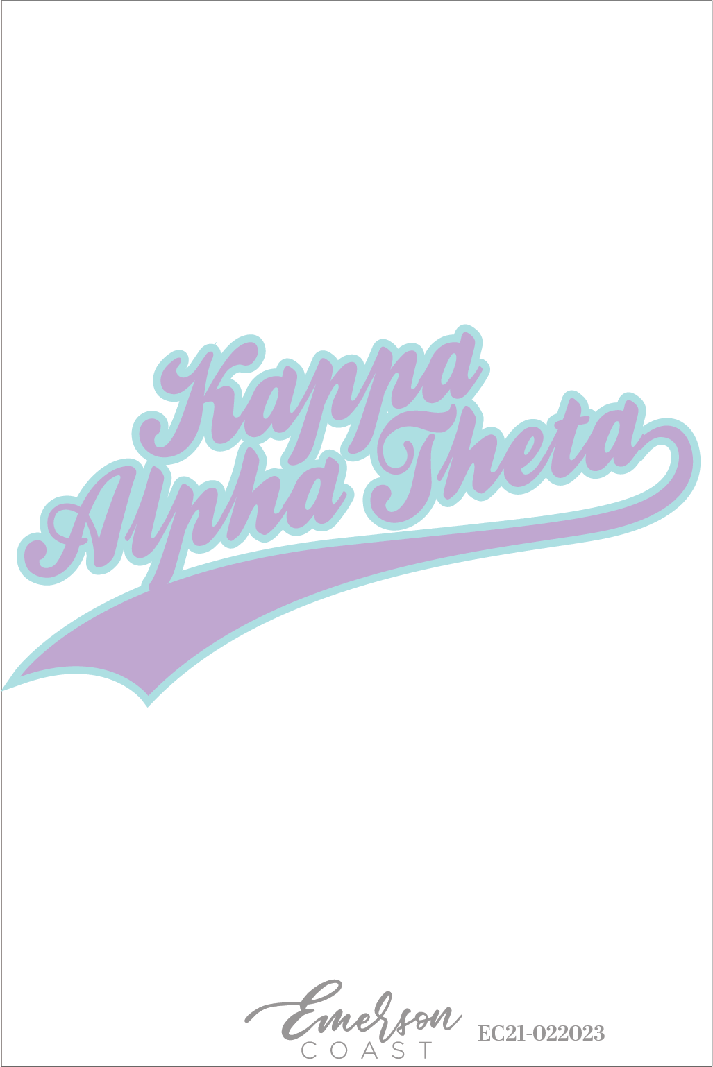 Kappa Alpha Theta Louisiana State University Bid Day Jersey