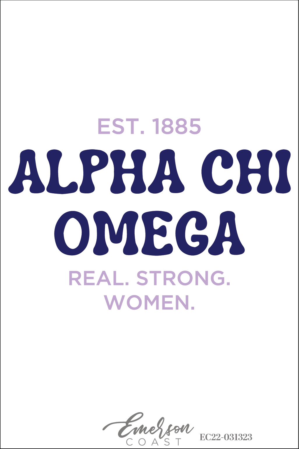 Alpha Chi Omega Real Strong Women Recruitment Henley