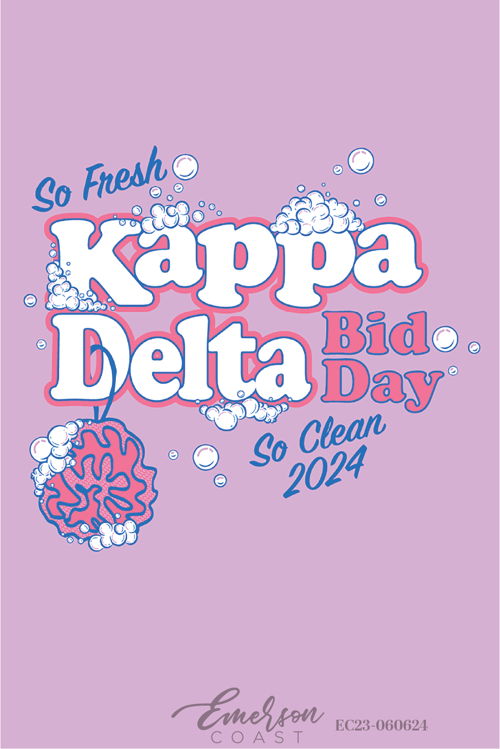 Kappa Delta So Fresh So Clean Bid Day T-Shirt