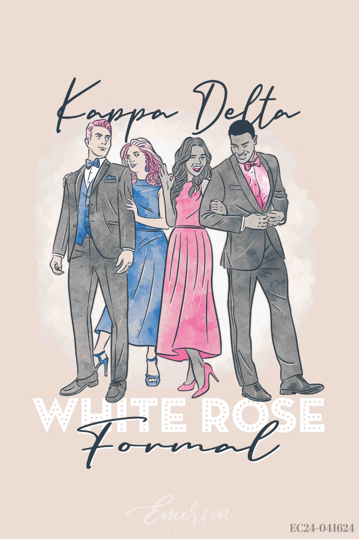 Kappa Delta Appalachian State University Formal T-shirt