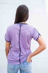 Emerson Coast V-Neck Contrast Tee