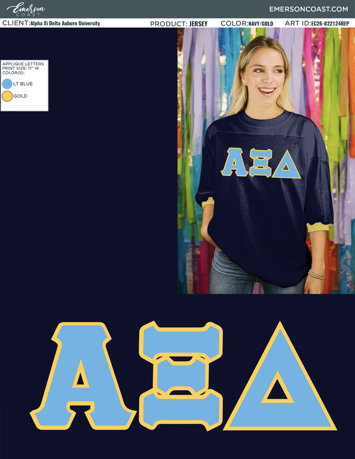 EC26-022124REP Alpha Xi Delta Auburn University Jersey 2024-BD
