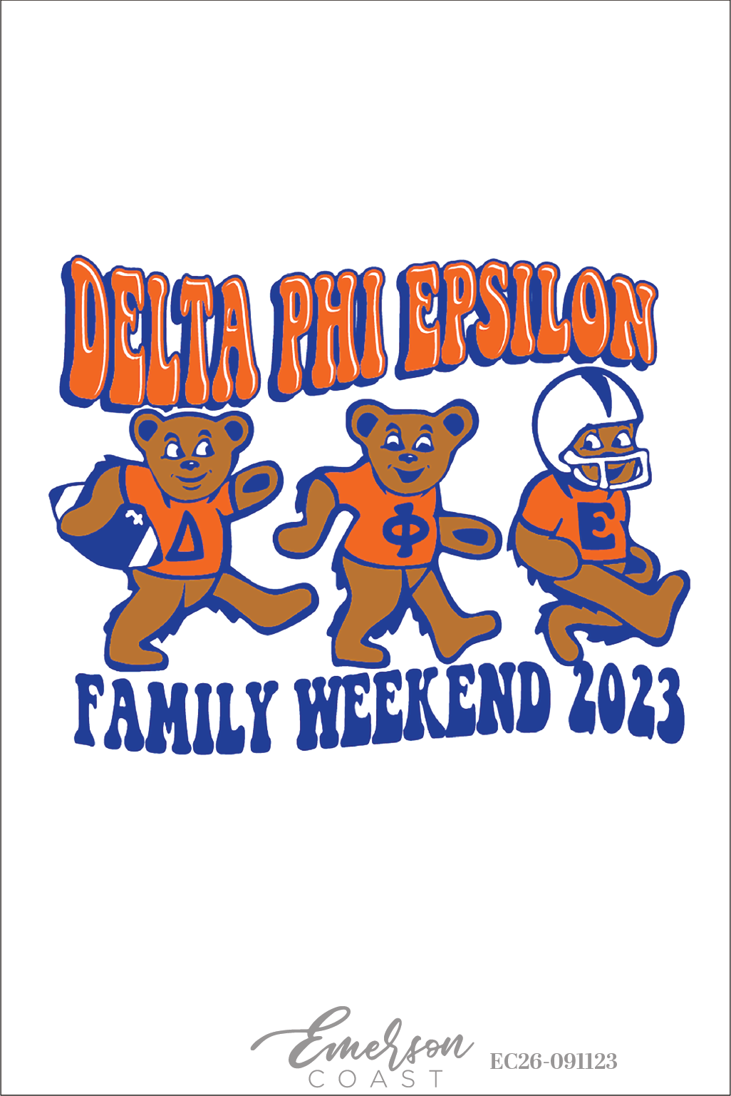 Delta Phi Epsilon University Of Florida Family Weekend Bears T-Shirt
