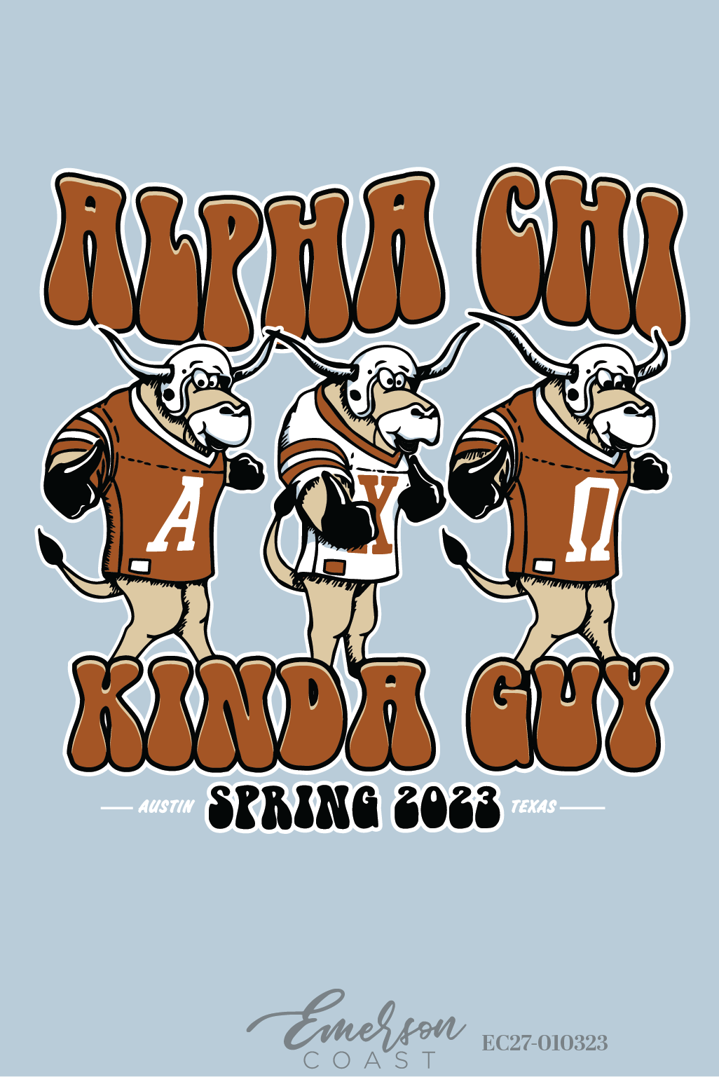 Alpha Chi Omega University Of Texas At Austin Dad's Weekend Longhorns T-Shirt