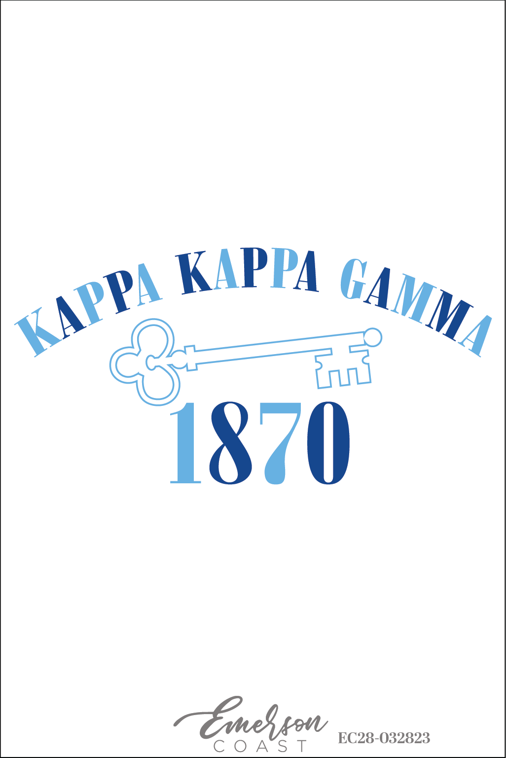 Kappa Kappa Gamma University Of Tennesse Recruitment Key Tshirt