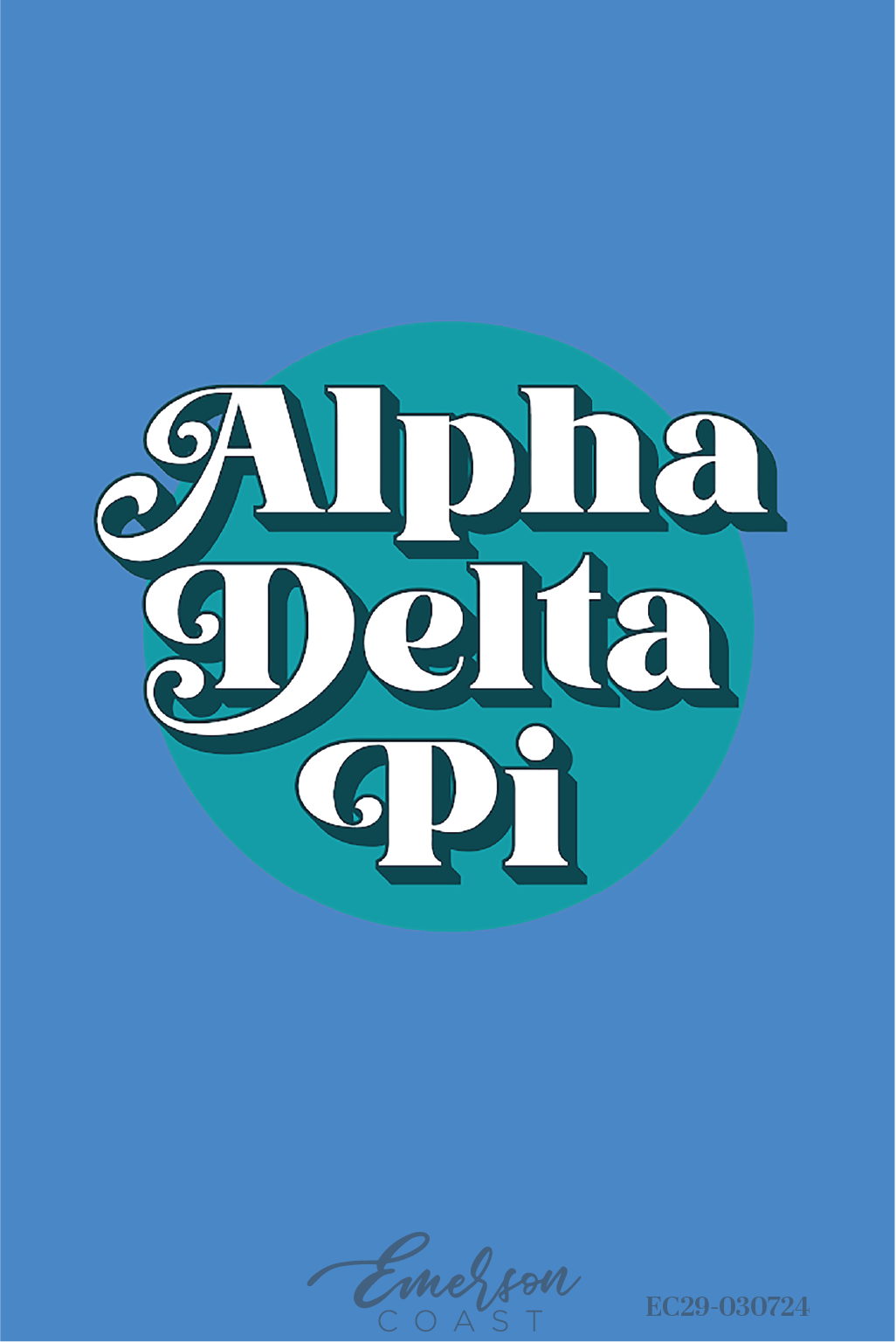 Alpha Delta Pi East Tennessee State University Recruitment Tee