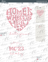 Delta Gamma Home is Where the Heart Is Bid Day Tank