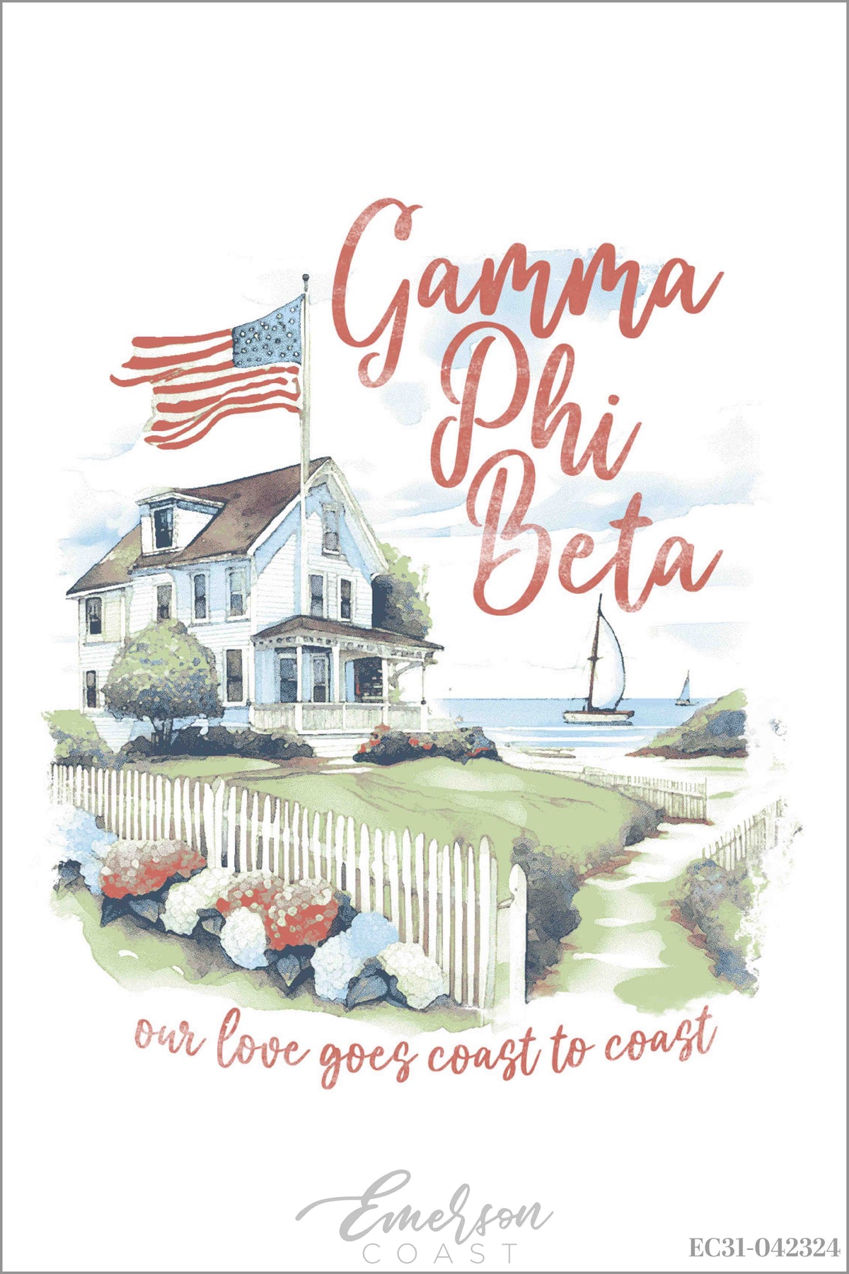 Gamma Phi Beta Christopher Newport University Formal T-shirt