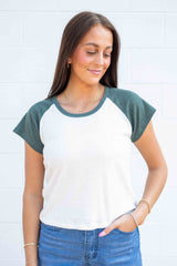 Emerson Coast Raglan Baby Tee