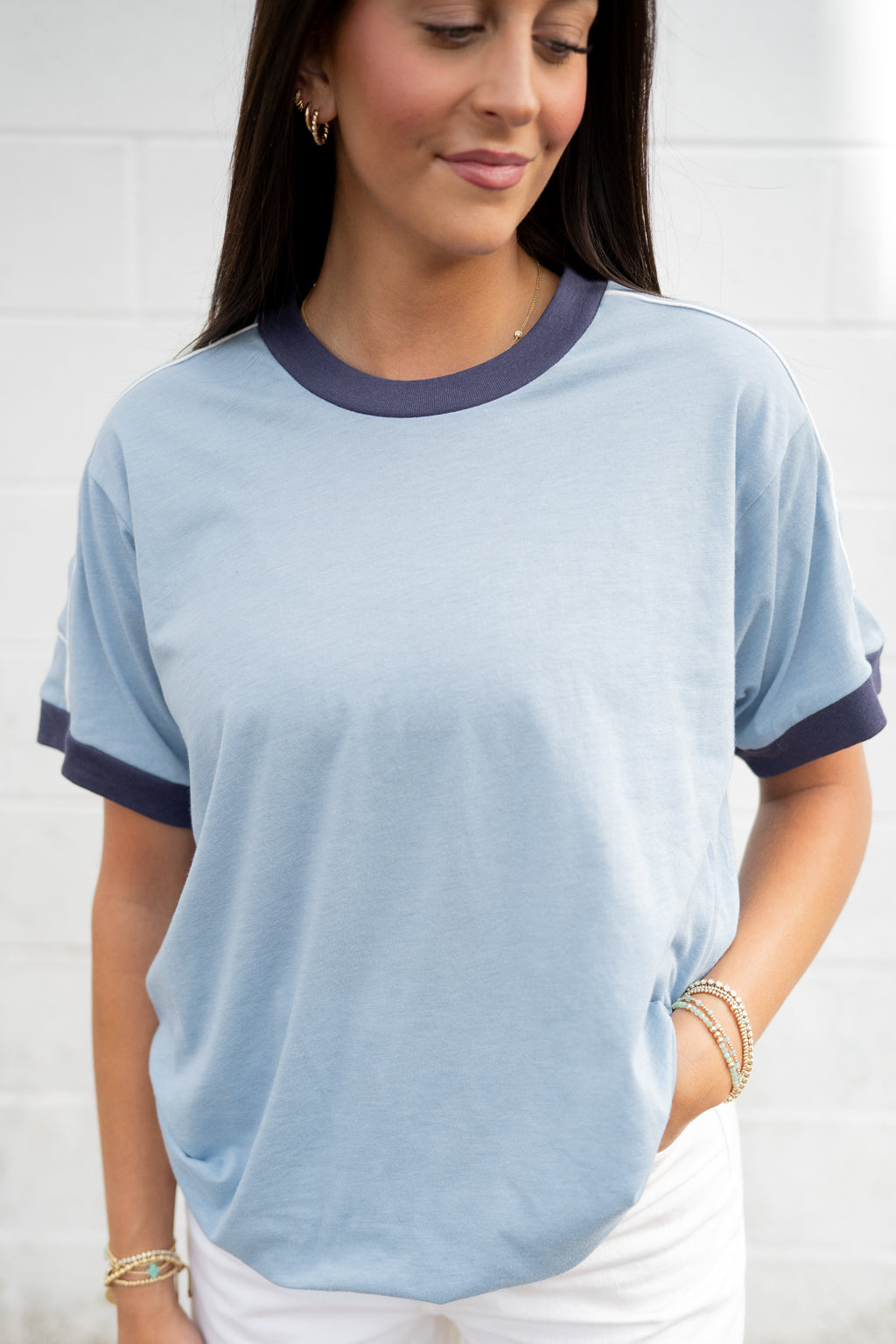 Emerson Coast Game Day Ringer Tee