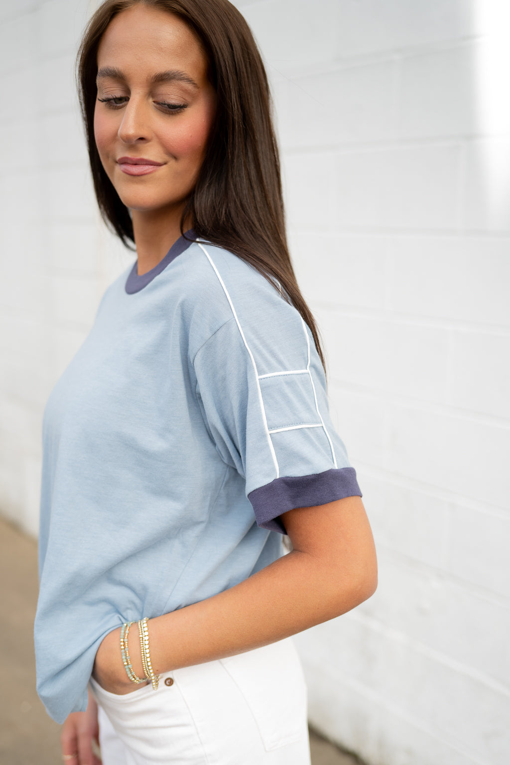 Emerson Coast Game Day Ringer Tee