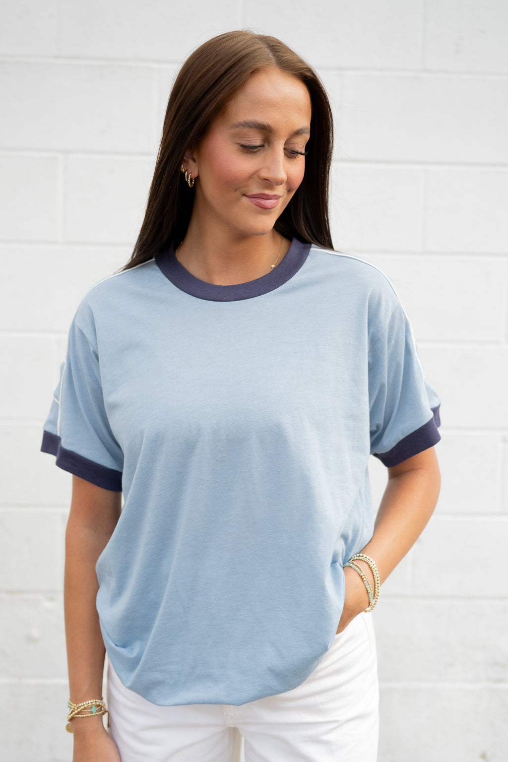 Emerson Coast Game Day Ringer Tee