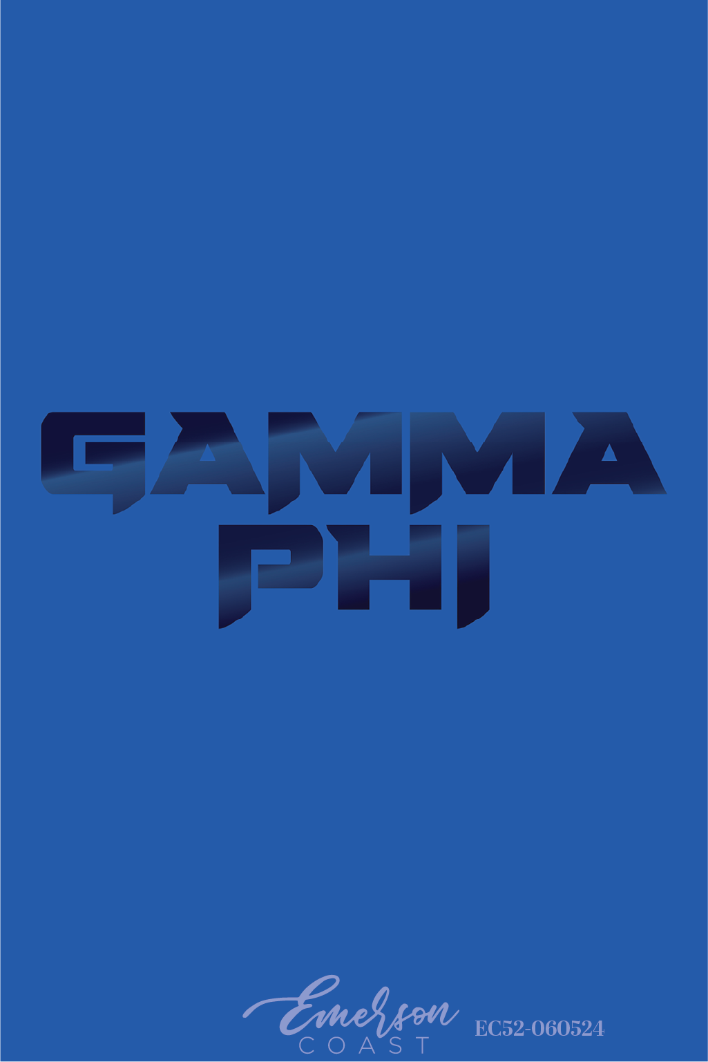 Gamma Phi Beta Metallic Bid Day T-Shirt