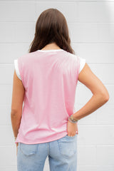 Emerson Coast Colorblock Rolled Cuff Tee