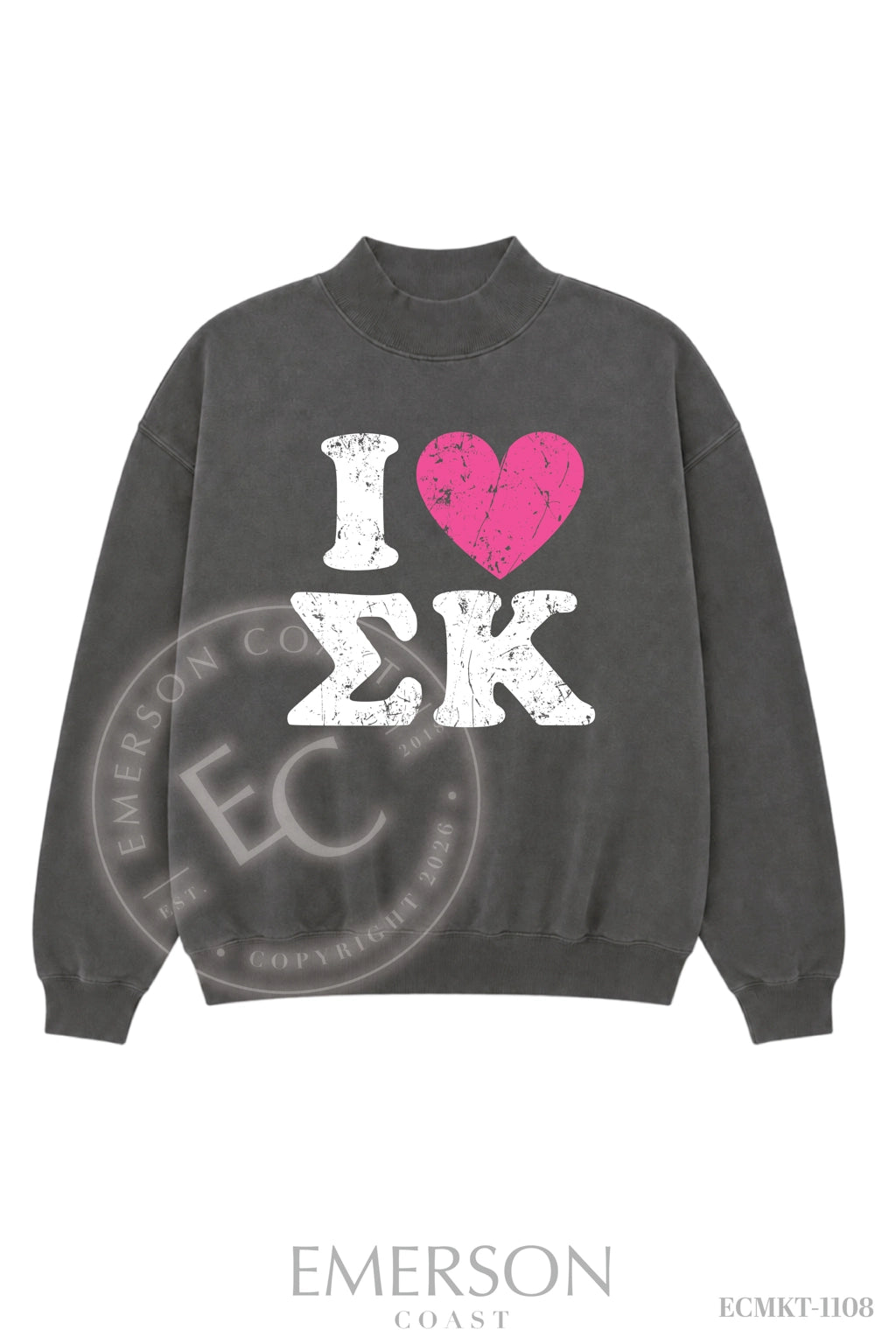 Sigma Kappa Smoke Mockneck