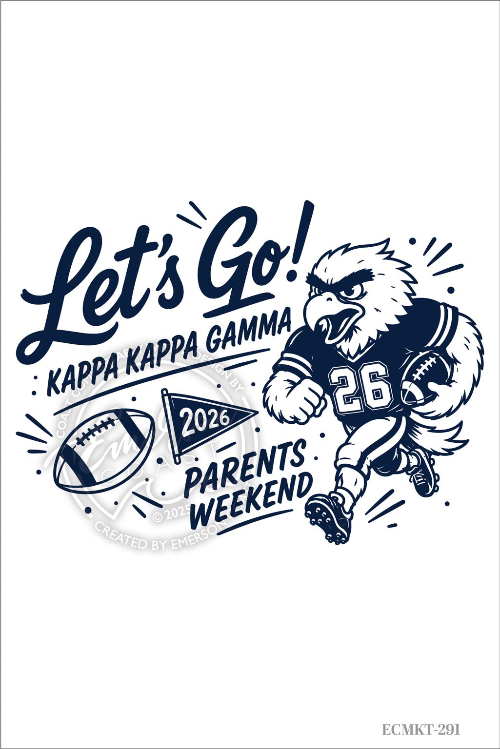 Kappa Kappa Gamma Fierce Parents Weekend Tshirt