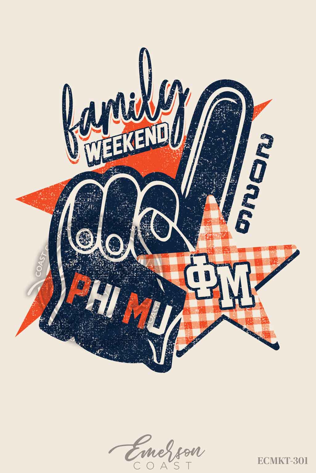 Phi Mu Fun Family Weekend Tshirt