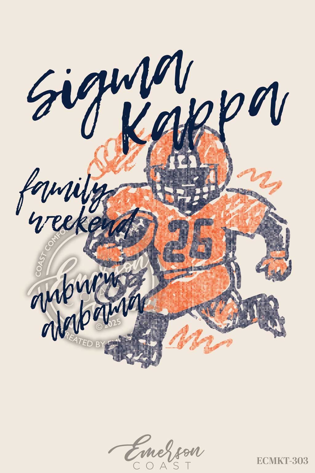 Sigma Kappa Fun & Sporty Family Weekend Tshirt