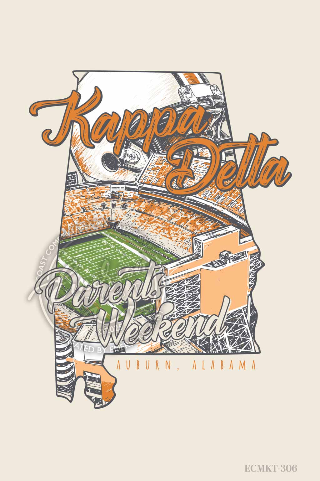 Kappa Delta Vintage & Fun Parents Weekend Tshirt