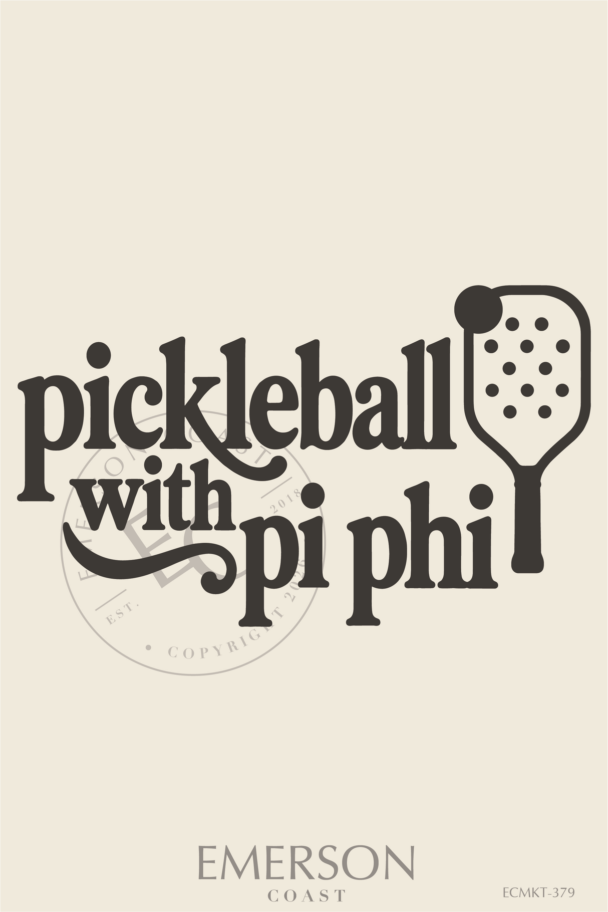 Pi Beta Phi Pickleball T-Shirt