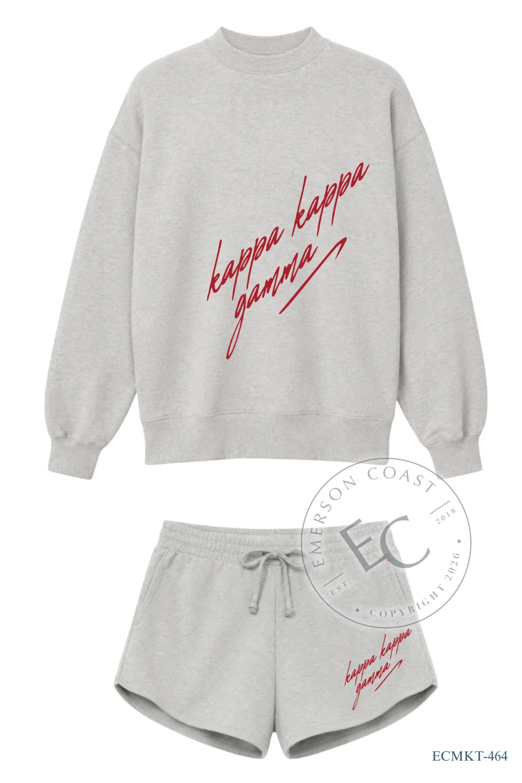 Kappa Kappa Gamma Mockneck Set