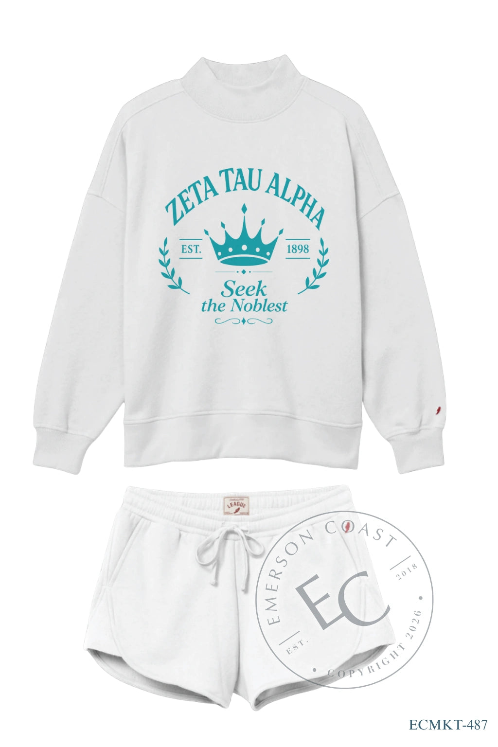 Zeta Tau Alpha Seek the Noblest White Mockeck