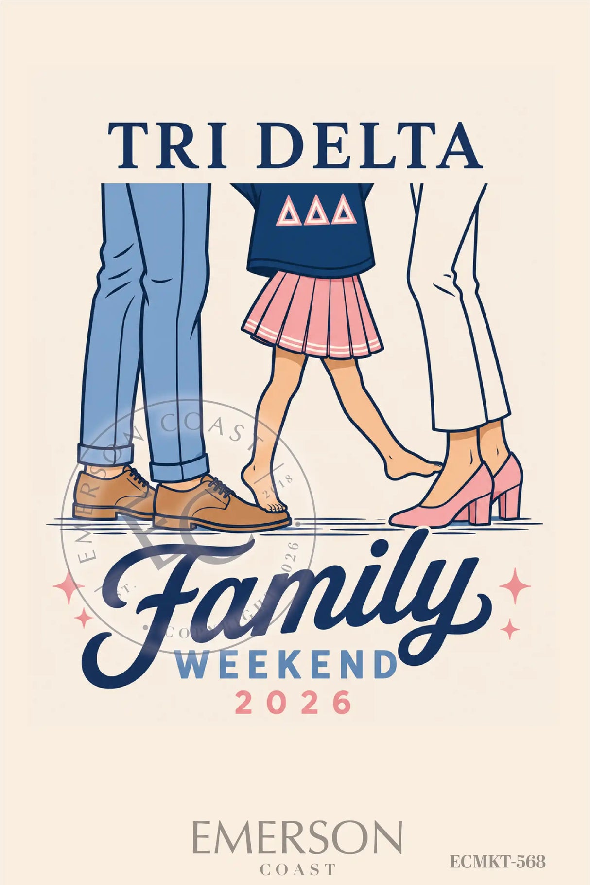 Tri Delta Family Weekend T-Shirt